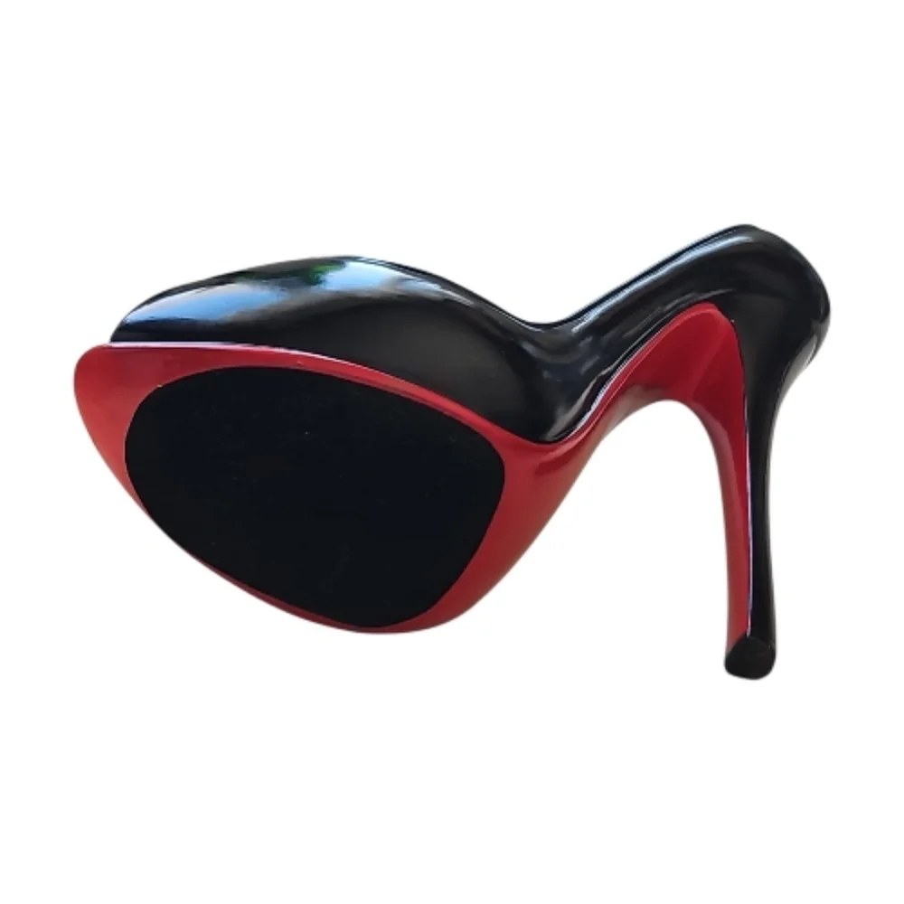 Vintage Wild Eye Resin Stiletto Wine Bottle Holder - Picture 6 of 7